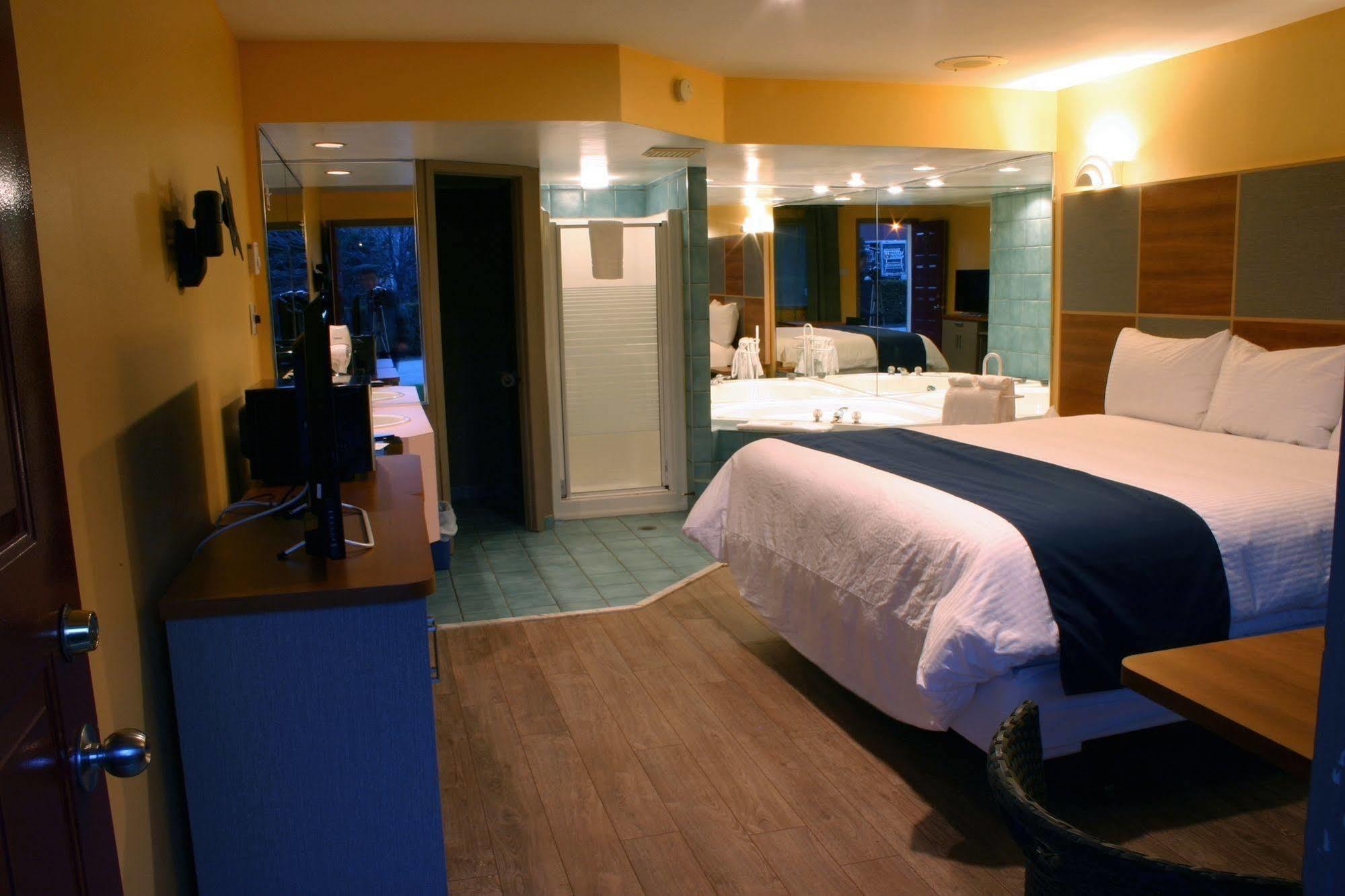 Motel Des Pentes Et Suites Saint-Sauveur-des-Monts Exteriér fotografie